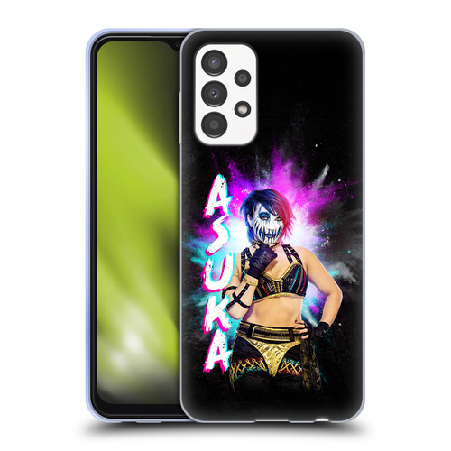 WWE Asuka Black Portrait Soft Gel Case for Samsung Galaxy A13 (2022)