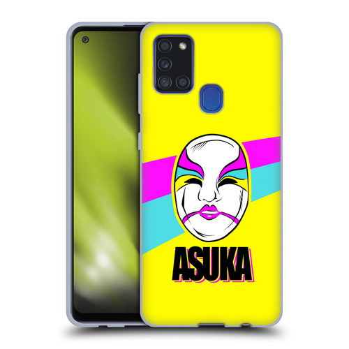WWE Asuka The Empress Soft Gel Case for Samsung Galaxy A21s (2020)
