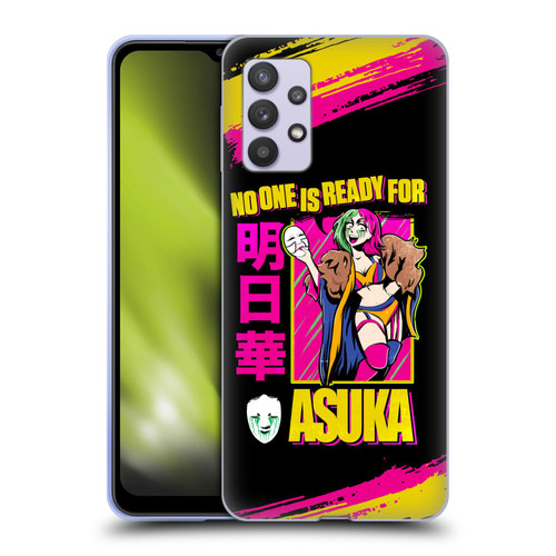 WWE Asuka No One Is Ready Soft Gel Case for Samsung Galaxy A32 5G / M32 5G (2021)
