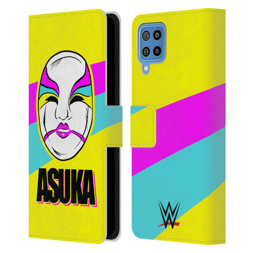 WWE Asuka The Empress Leather Book Wallet Case Cover For Samsung Galaxy F22 (2021)