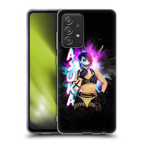 WWE Asuka Black Portrait Soft Gel Case for Samsung Galaxy A52 / A52s / 5G (2021)