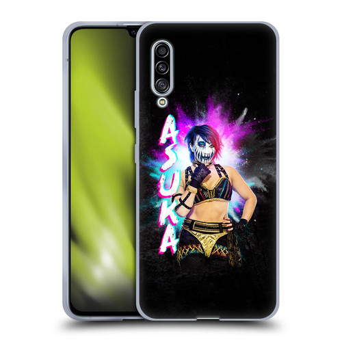 WWE Asuka Black Portrait Soft Gel Case for Samsung Galaxy A90 5G (2019)
