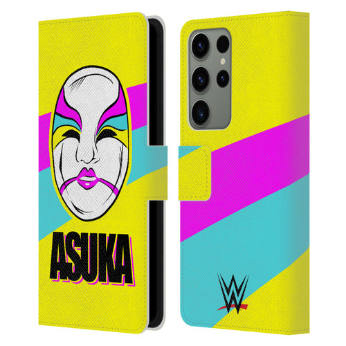 WWE Asuka The Empress Leather Book Wallet Case Cover For Samsung Galaxy S23 Ultra 5G