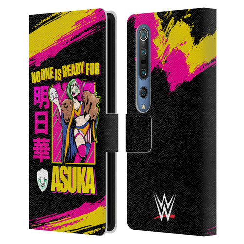 WWE Asuka No One Is Ready Leather Book Wallet Case Cover For Xiaomi Mi 10 5G / Mi 10 Pro 5G