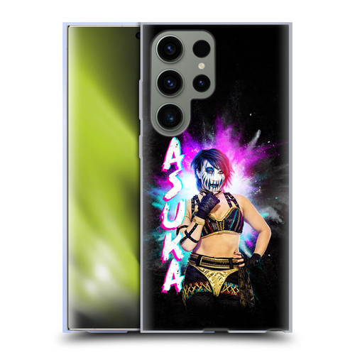 WWE Asuka Black Portrait Soft Gel Case for Samsung Galaxy S23 Ultra 5G