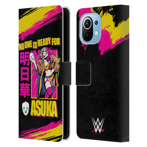 WWE Asuka No One Is Ready Leather Book Wallet Case Cover For Xiaomi Mi 11