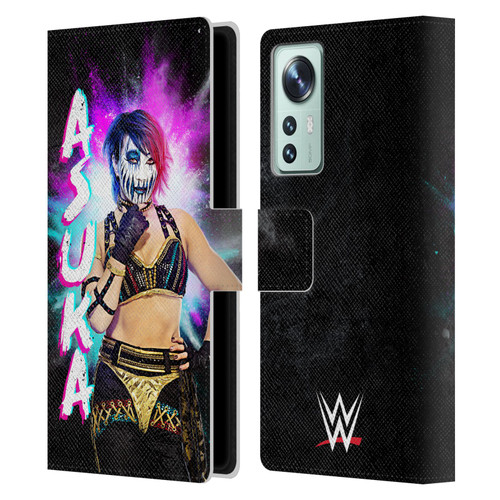WWE Asuka Black Portrait Leather Book Wallet Case Cover For Xiaomi 12