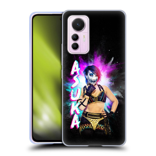 WWE Asuka Black Portrait Soft Gel Case for Xiaomi 12 Lite
