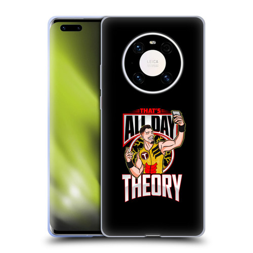 WWE Austin Theory All Day Theory Soft Gel Case for Huawei Mate 40 Pro 5G