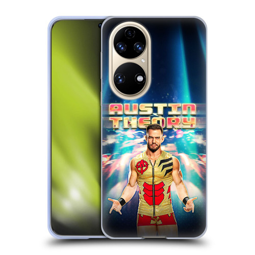 WWE Austin Theory Portrait Soft Gel Case for Huawei P50