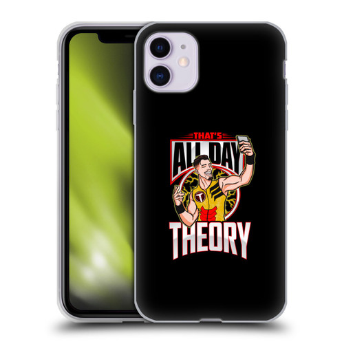 WWE Austin Theory All Day Theory Soft Gel Case for Apple iPhone 11