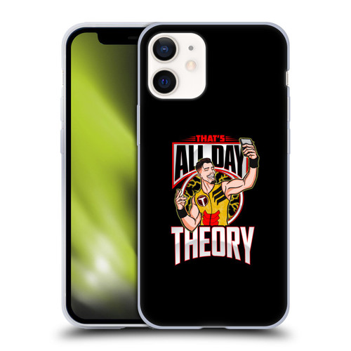 WWE Austin Theory All Day Theory Soft Gel Case for Apple iPhone 12 Mini