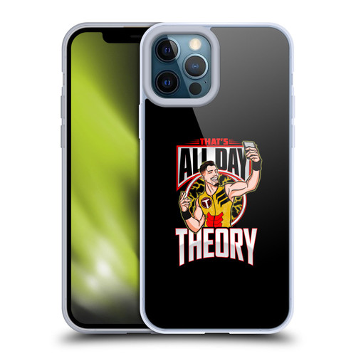 WWE Austin Theory All Day Theory Soft Gel Case for Apple iPhone 12 Pro Max