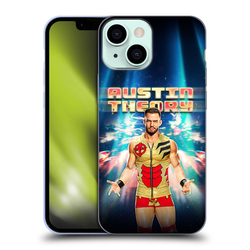 WWE Austin Theory Portrait Soft Gel Case for Apple iPhone 13 Mini