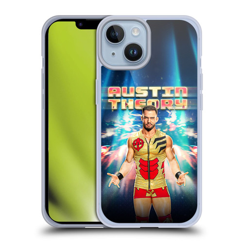 WWE Austin Theory Portrait Soft Gel Case for Apple iPhone 14