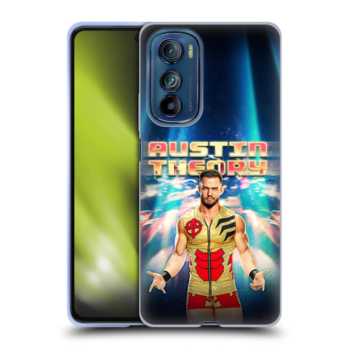 WWE Austin Theory Portrait Soft Gel Case for Motorola Edge 30