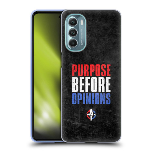 WWE Austin Theory Purpose Before Opinions Soft Gel Case for Motorola Moto G Stylus 5G (2022)