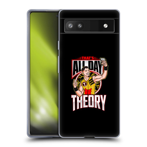 WWE Austin Theory All Day Theory Soft Gel Case for Google Pixel 6a