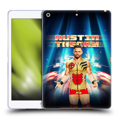 WWE Austin Theory Portrait Soft Gel Case for Apple iPad 10.2 2019/2020/2021