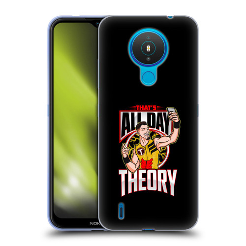 WWE Austin Theory All Day Theory Soft Gel Case for Nokia 1.4