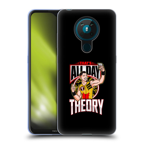 WWE Austin Theory All Day Theory Soft Gel Case for Nokia 5.3