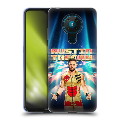 WWE Austin Theory Portrait Soft Gel Case for Nokia 5.3