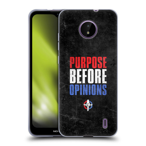 WWE Austin Theory Purpose Before Opinions Soft Gel Case for Nokia C10 / C20