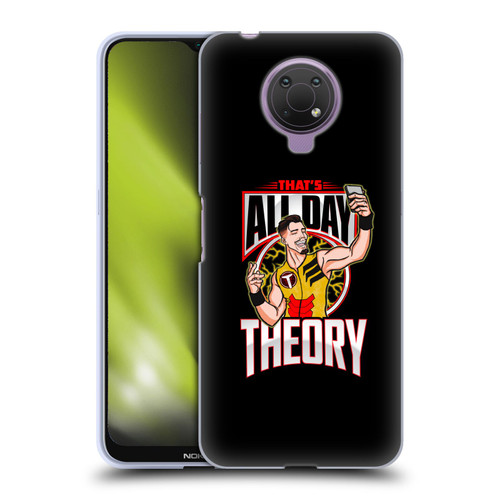 WWE Austin Theory All Day Theory Soft Gel Case for Nokia G10