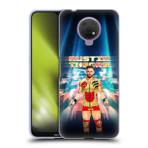 WWE Austin Theory Portrait Soft Gel Case for Nokia G10