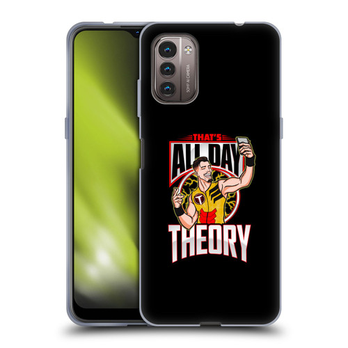 WWE Austin Theory All Day Theory Soft Gel Case for Nokia G11 / G21