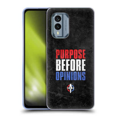 WWE Austin Theory Purpose Before Opinions Soft Gel Case for Nokia X30