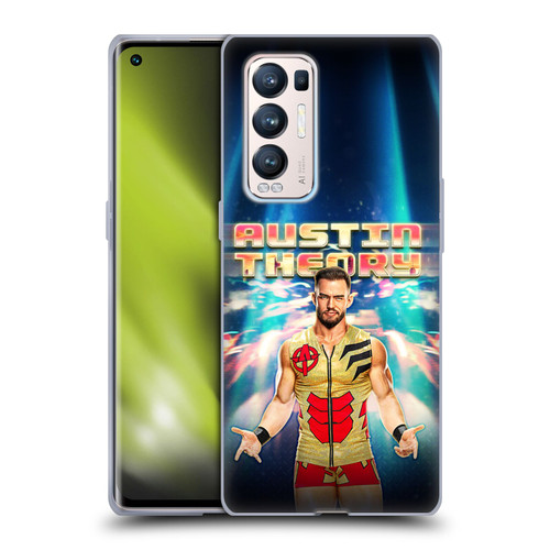 WWE Austin Theory Portrait Soft Gel Case for OPPO Find X3 Neo / Reno5 Pro+ 5G