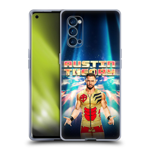 WWE Austin Theory Portrait Soft Gel Case for OPPO Reno 4 Pro 5G