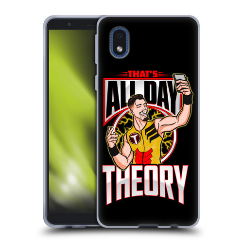 WWE Austin Theory All Day Theory Soft Gel Case for Samsung Galaxy A01 Core (2020)