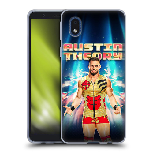 WWE Austin Theory Portrait Soft Gel Case for Samsung Galaxy A01 Core (2020)