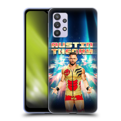 WWE Austin Theory Portrait Soft Gel Case for Samsung Galaxy A32 5G / M32 5G (2021)
