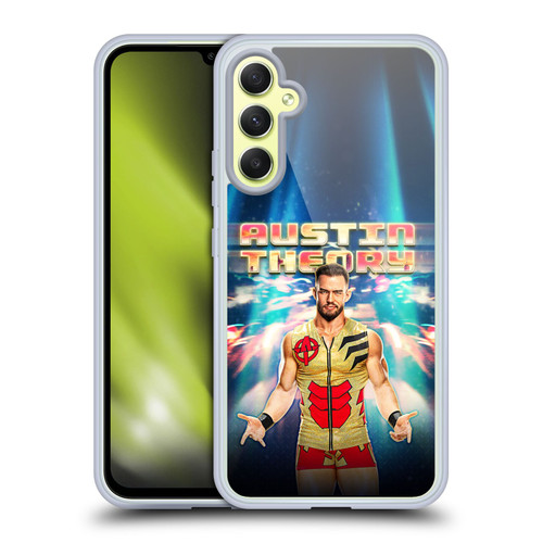 WWE Austin Theory Portrait Soft Gel Case for Samsung Galaxy A34 5G