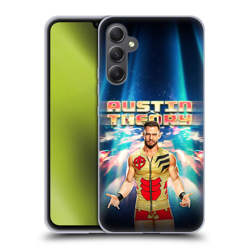 WWE Austin Theory Portrait Soft Gel Case for Samsung Galaxy A34 5G