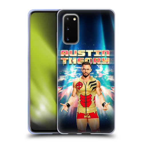 WWE Austin Theory Portrait Soft Gel Case for Samsung Galaxy S20 / S20 5G