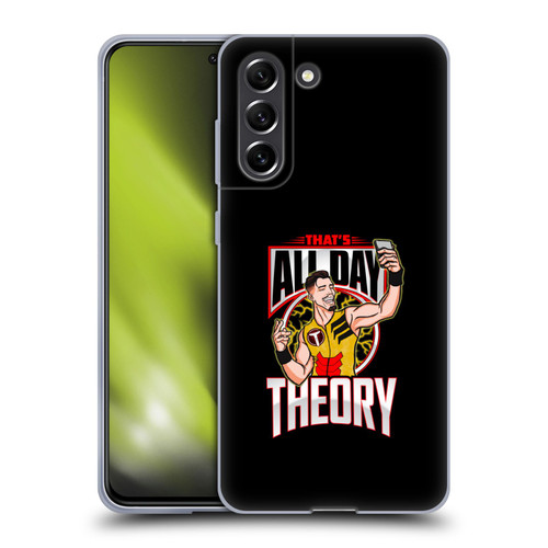 WWE Austin Theory All Day Theory Soft Gel Case for Samsung Galaxy S21 FE 5G