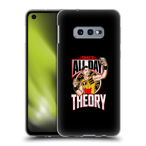 WWE Austin Theory All Day Theory Soft Gel Case for Samsung Galaxy S10e