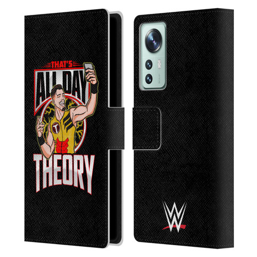 WWE Austin Theory All Day Theory Leather Book Wallet Case Cover For Xiaomi 12