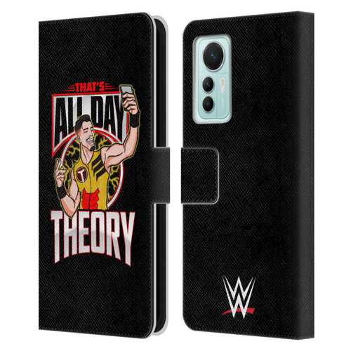 WWE Austin Theory All Day Theory Leather Book Wallet Case Cover For Xiaomi 12 Lite