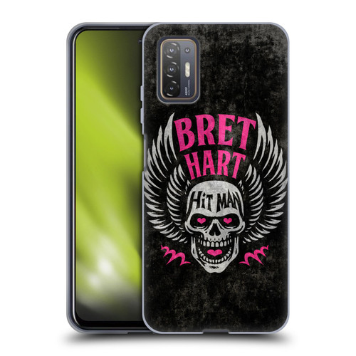 WWE Bret Hart Hitman Skull Soft Gel Case for HTC Desire 21 Pro 5G