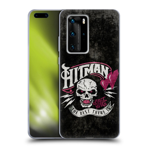 WWE Bret Hart Hitman Logo Soft Gel Case for Huawei P40 Pro / P40 Pro Plus 5G