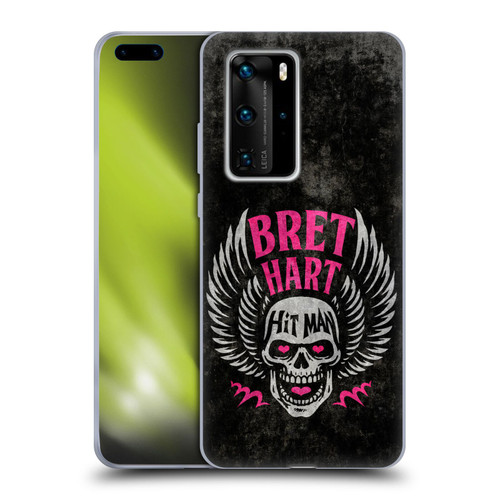 WWE Bret Hart Hitman Skull Soft Gel Case for Huawei P40 Pro / P40 Pro Plus 5G