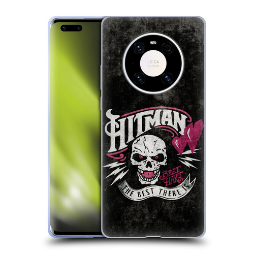 WWE Bret Hart Hitman Logo Soft Gel Case for Huawei Mate 40 Pro 5G