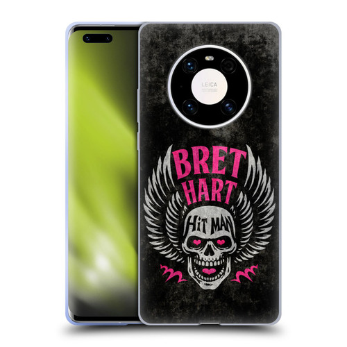 WWE Bret Hart Hitman Skull Soft Gel Case for Huawei Mate 40 Pro 5G