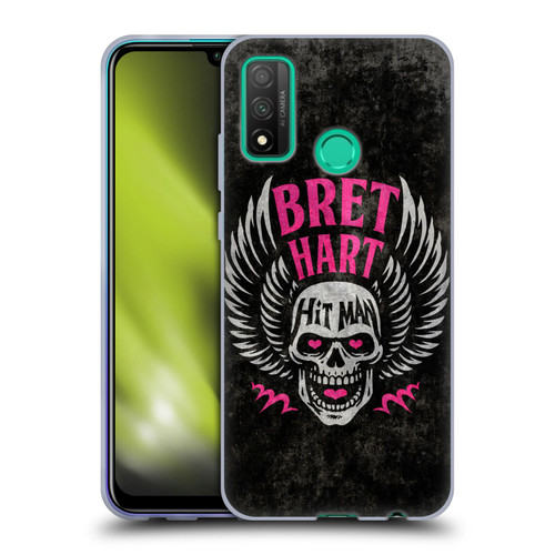 WWE Bret Hart Hitman Skull Soft Gel Case for Huawei P Smart (2020)
