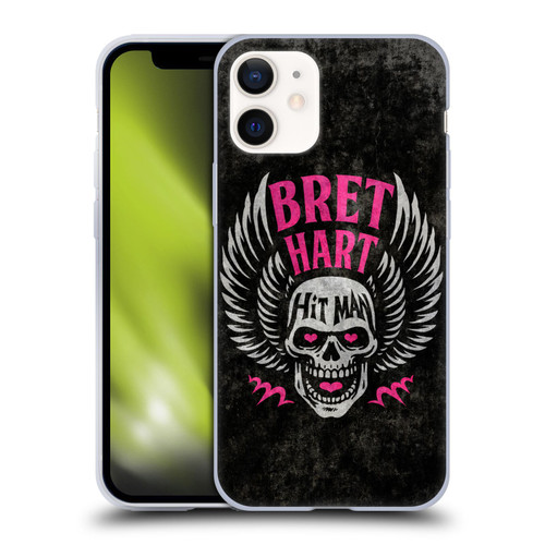 WWE Bret Hart Hitman Skull Soft Gel Case for Apple iPhone 12 Mini